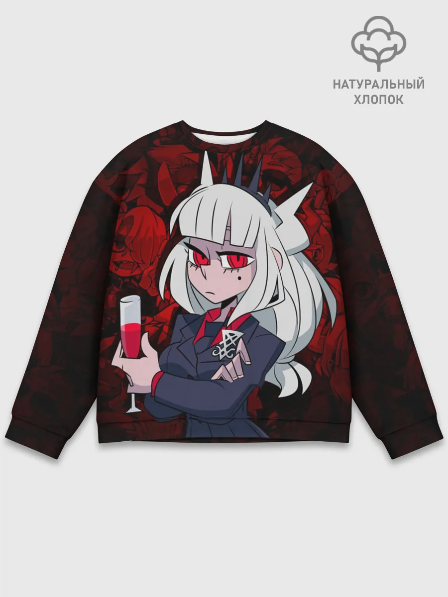 Мужской свитшот базовый / HELLTAKER LUCIFER