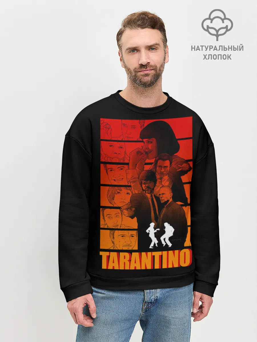 Мужской свитшот базовый / Криминальное чтиво