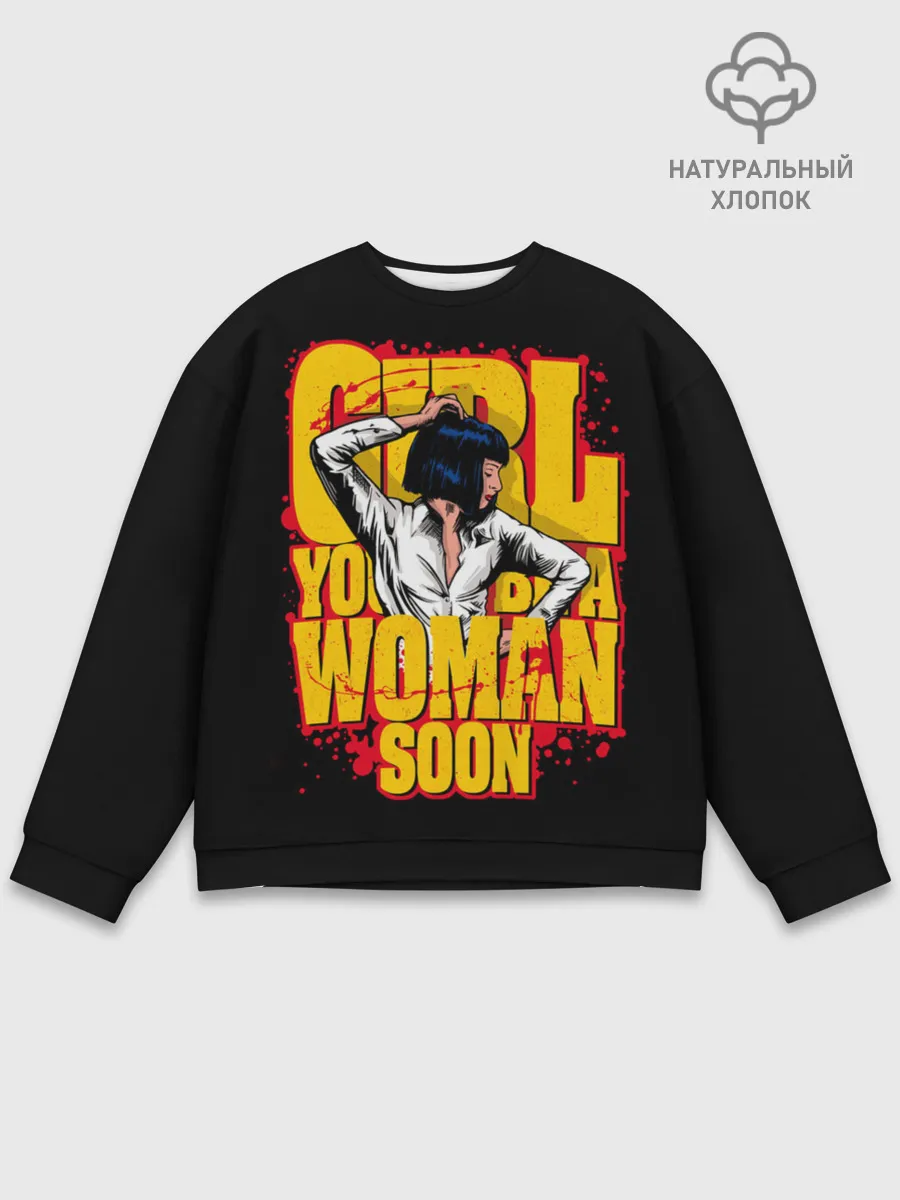 Мужской свитшот базовый / Криминальное чтиво