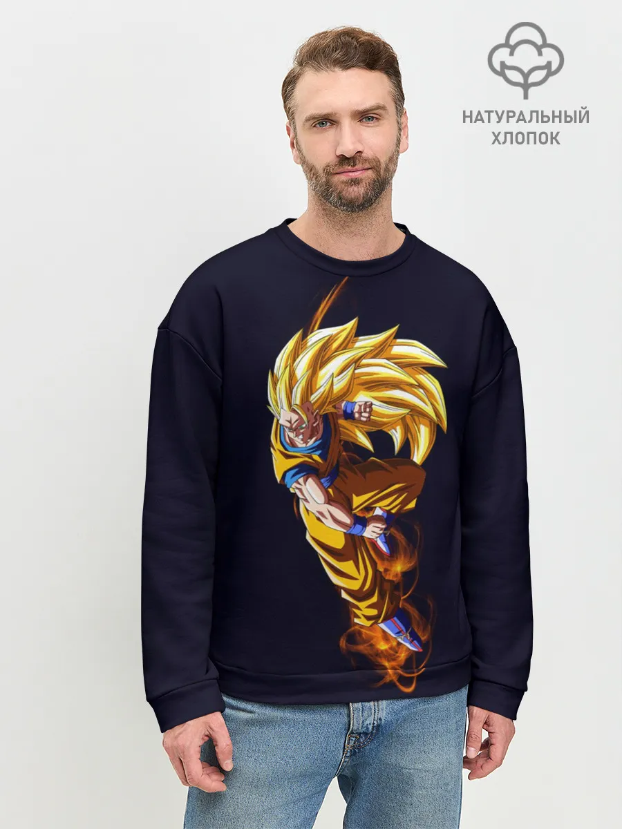 Мужской свитшот базовый / Шар Дракона