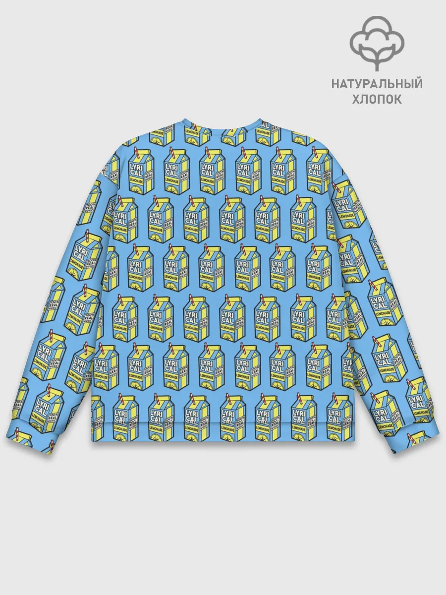 Мужской свитшот базовый / Lyrical Lemonade Pattern