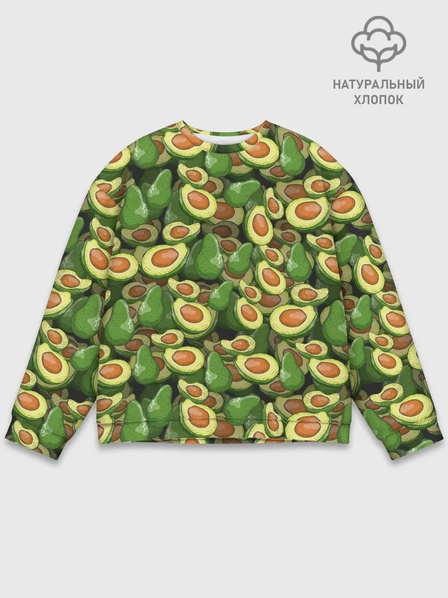 Мужской свитшот базовый / avocado