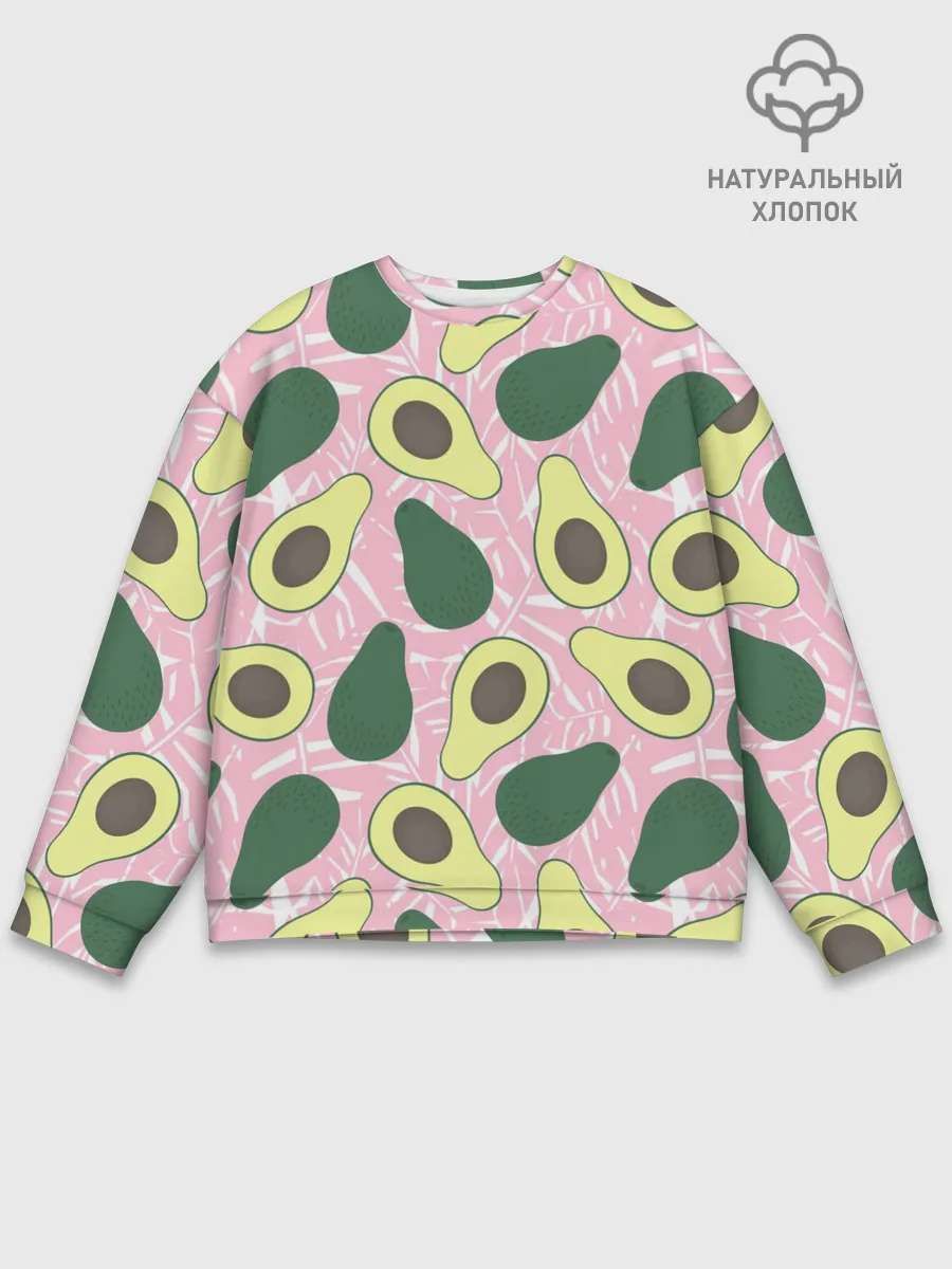 Мужской свитшот базовый / avocado