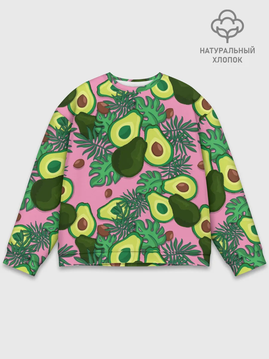 Мужской свитшот базовый / avocado