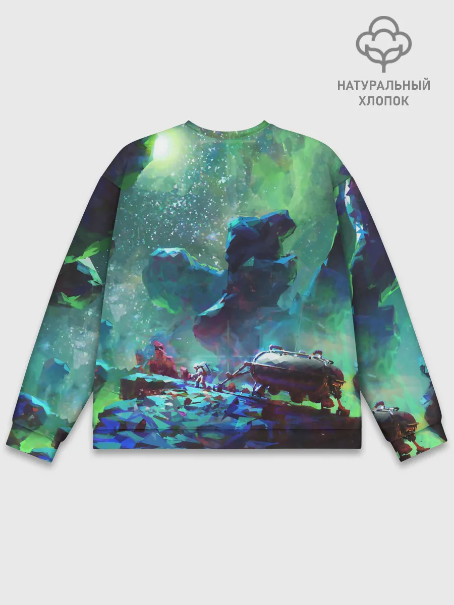 Мужской свитшот базовый / КОСМОС:КОСМОНАВТ