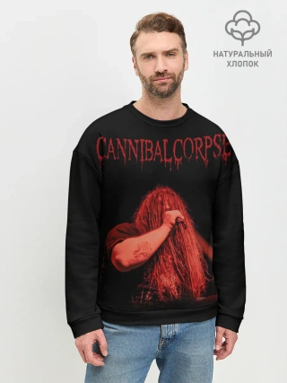 Мужской свитшот базовый / Cannibal Corpse #6