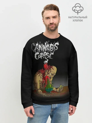 Мужской свитшот базовый / Cannibal Corpse #2