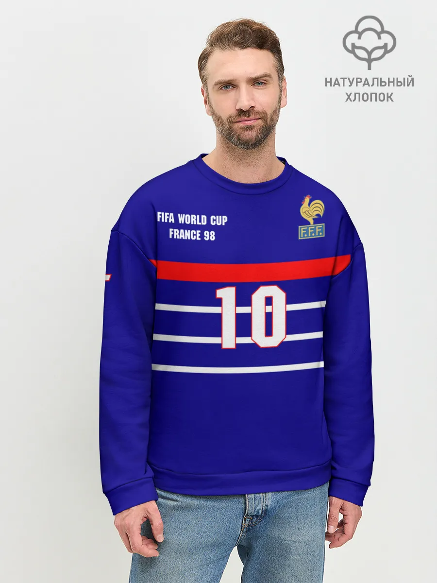 Мужской свитшот базовый / Форма Франции