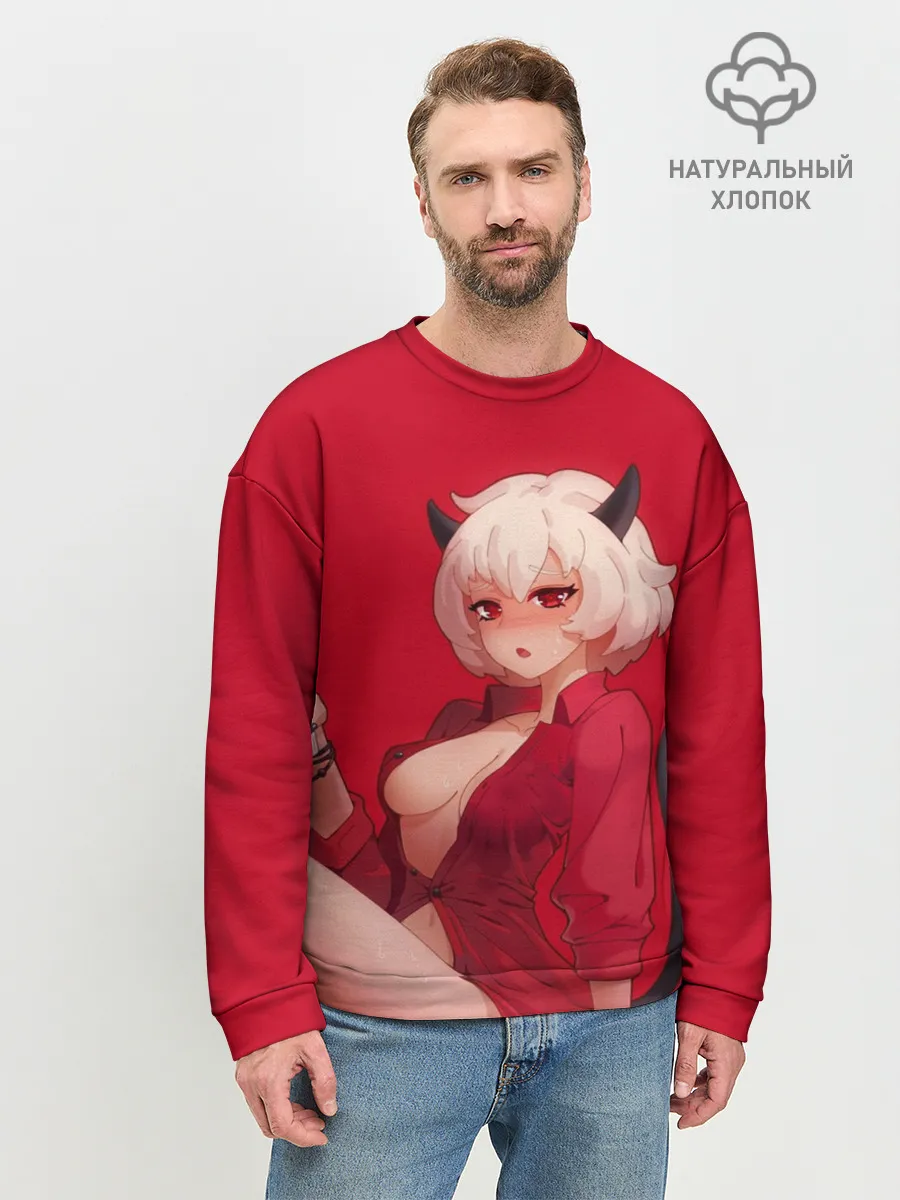 Мужской свитшот базовый / HELLTAKER