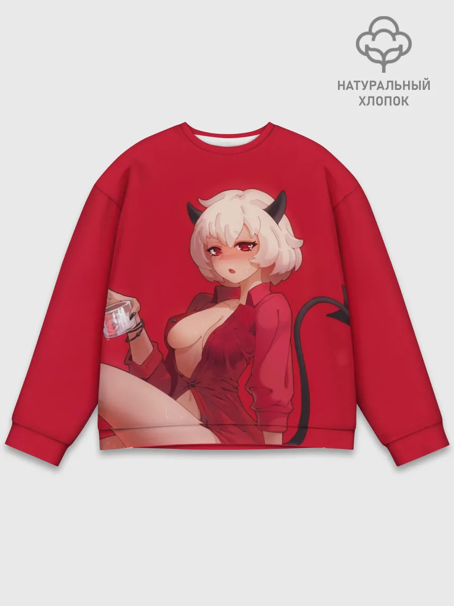 Мужской свитшот базовый / HELLTAKER