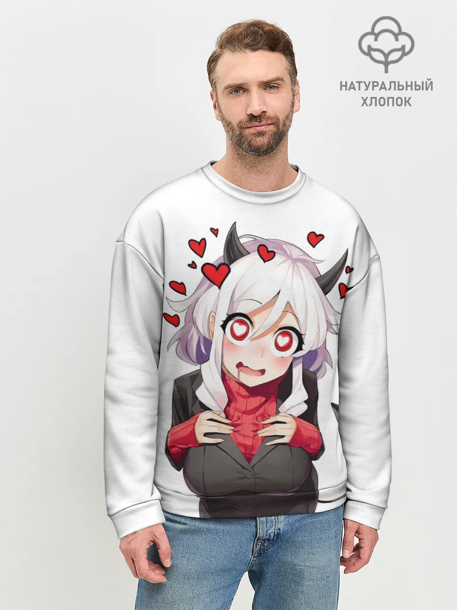 Мужской свитшот базовый / ХЕЛЛТЕЙКЕР