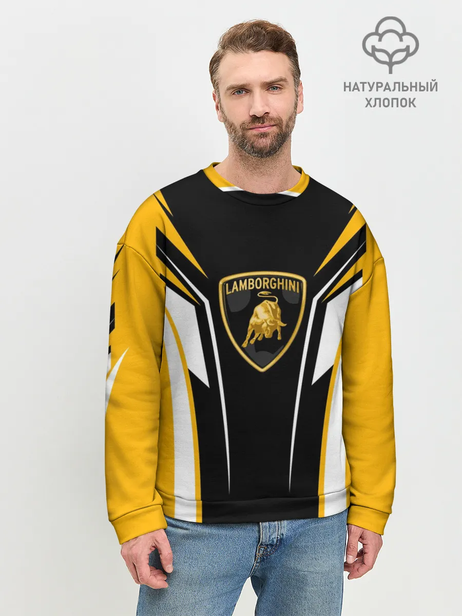 Мужской свитшот базовый / Ламборгини Форма