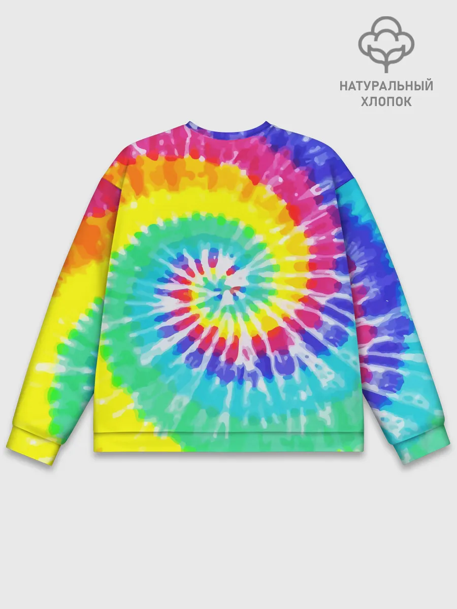 Мужской свитшот базовый / TIE-DYE СТЕНА