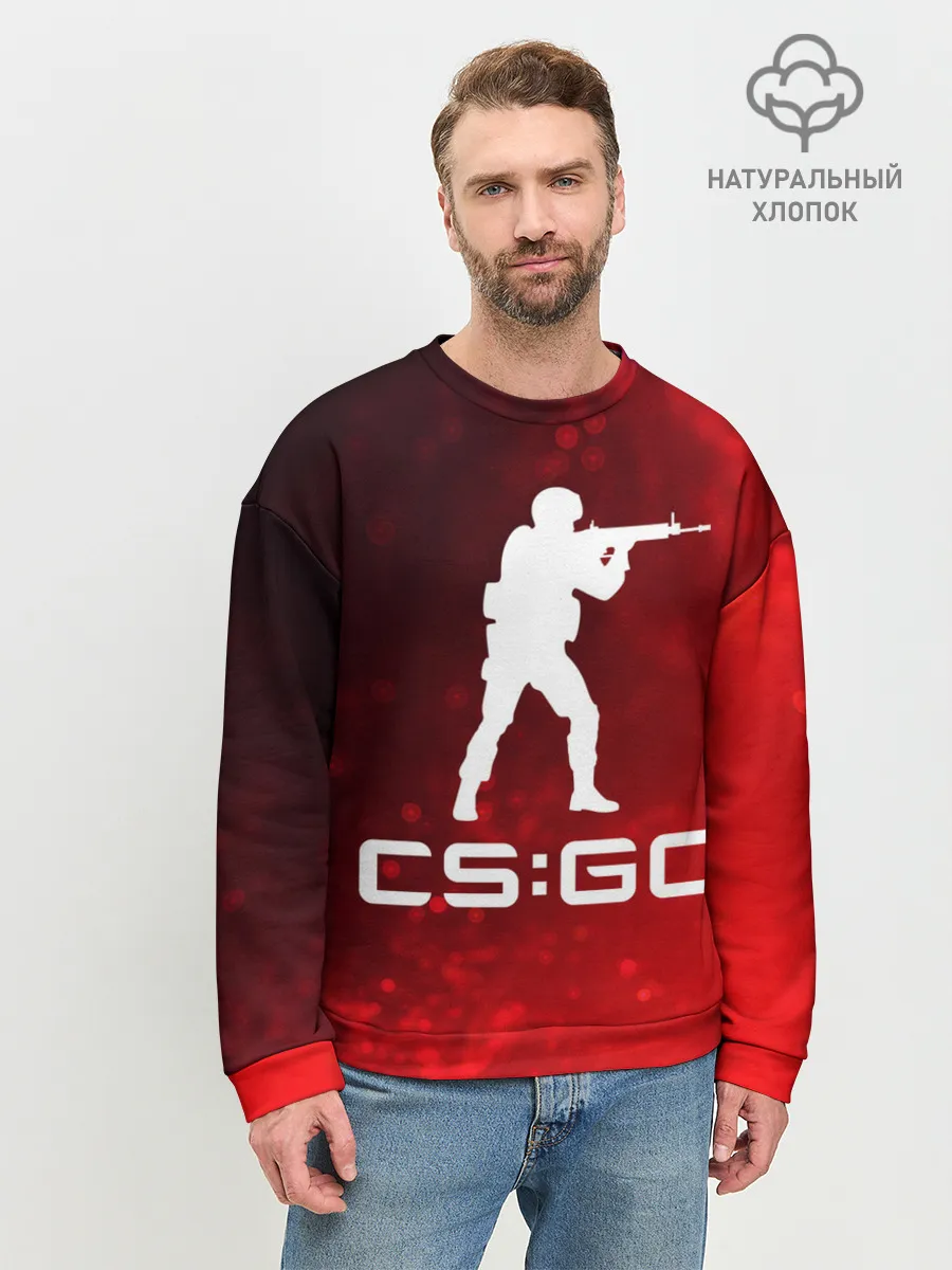 Мужской свитшот базовый / CS GO | КС ГО