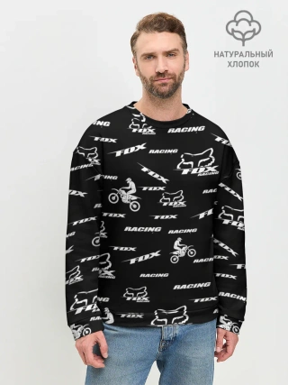 Мужской свитшот базовый / ФОРМА ДЛЯ МОТОКРОССА FOX | MOTOCROSS FOX