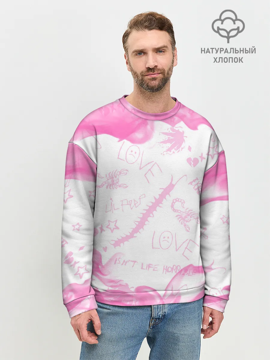 Мужской свитшот базовый / LIL PEEP / ЛИЛ ПИП