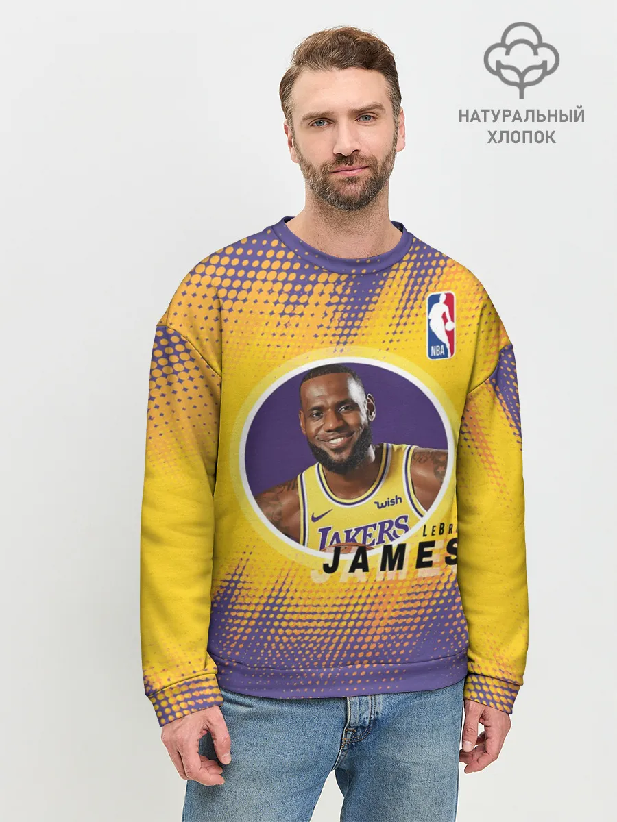 Мужской свитшот базовый / LeBron James