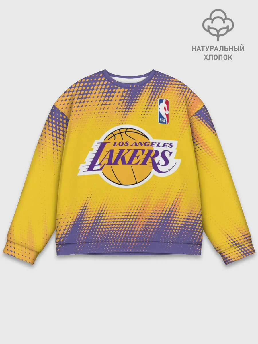 Мужской свитшот базовый / Los Angeles Lakers