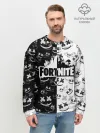 Мужской свитшот базовый / FORTNITE | MARSHMELLO