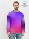 Мужской свитшот базовый / фиолетовый кристалл