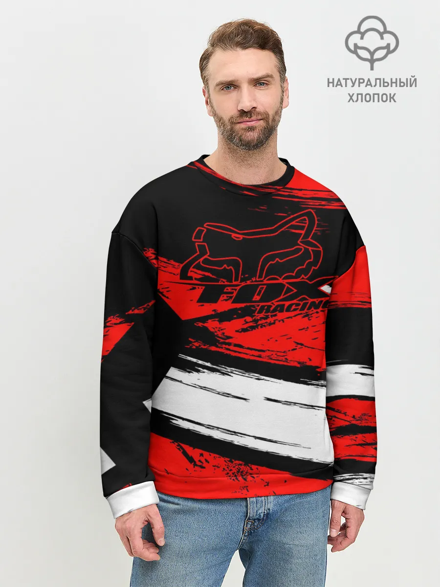 Мужской свитшот базовый / Форма для мотокросса FOX
