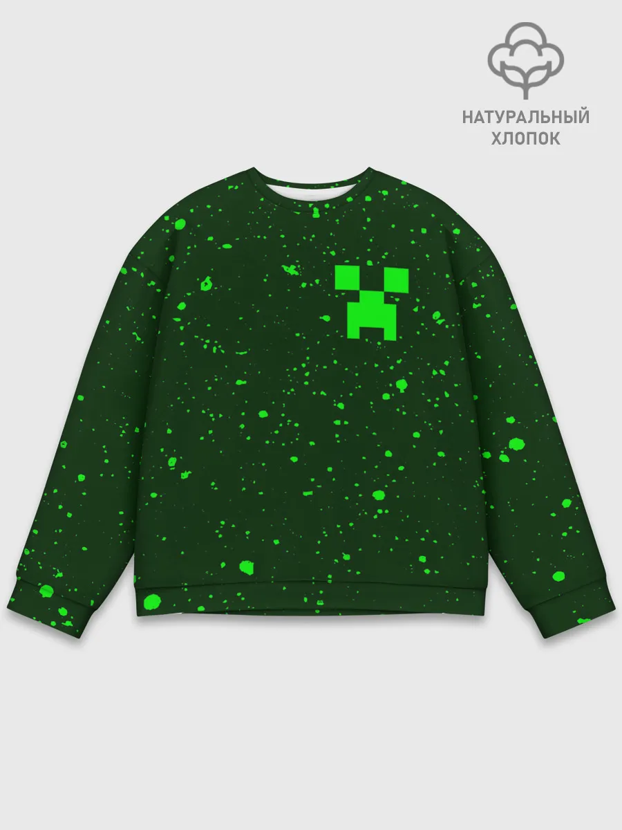 Мужской свитшот базовый / MINECRAFT / МАЙНКРАФТ