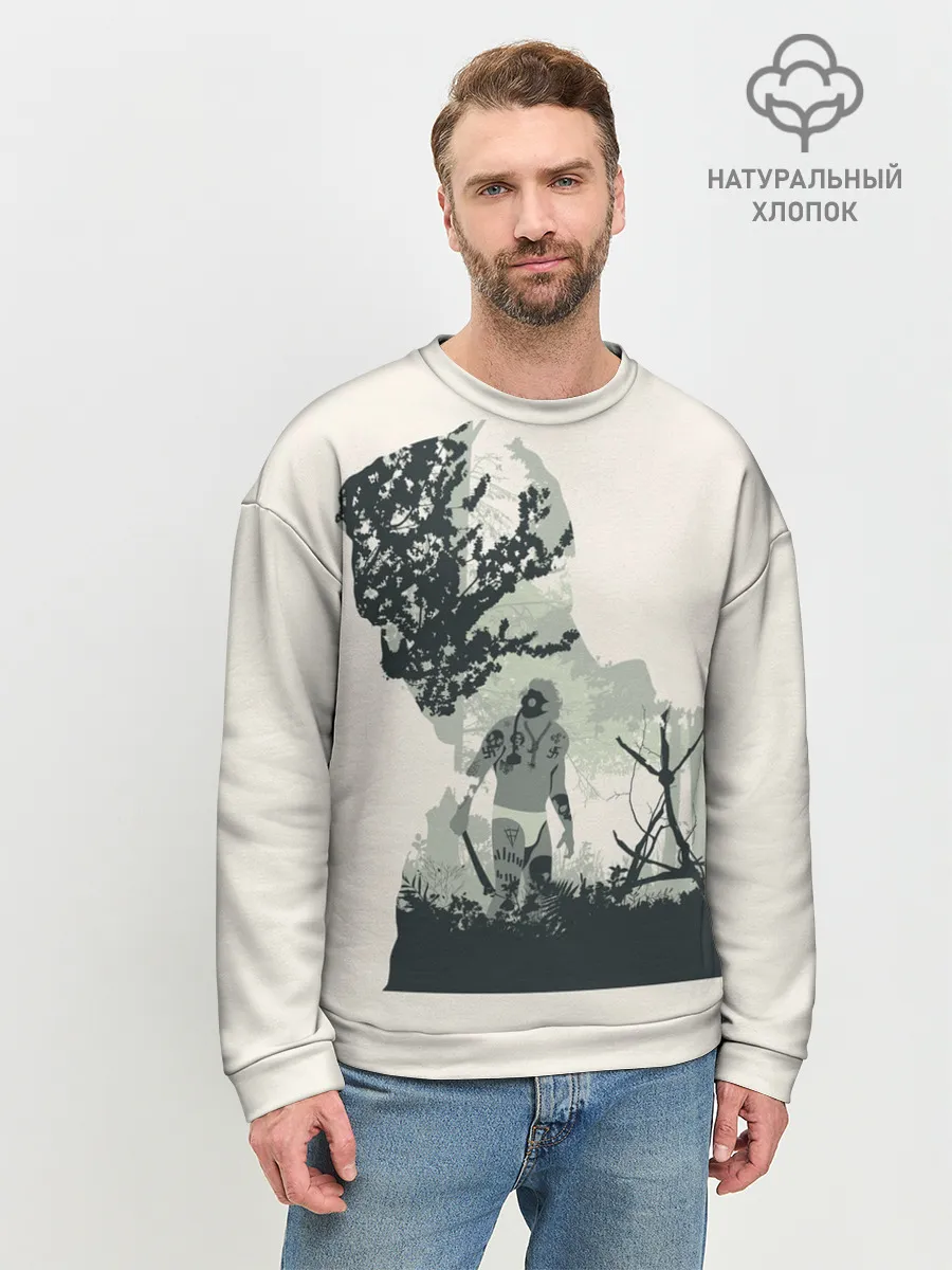 Мужской свитшот базовый / Настоящий детектив