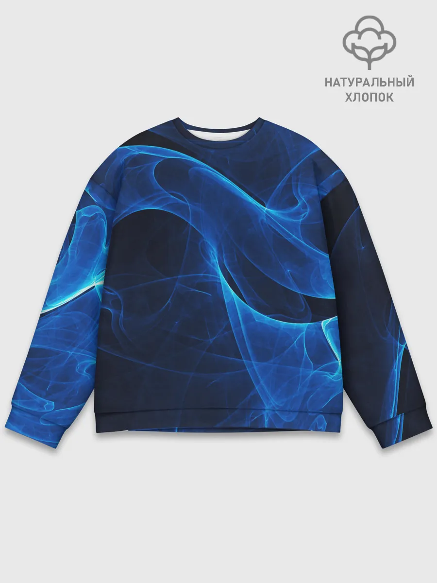 Мужской свитшот базовый / ДЫМ /SMOKE