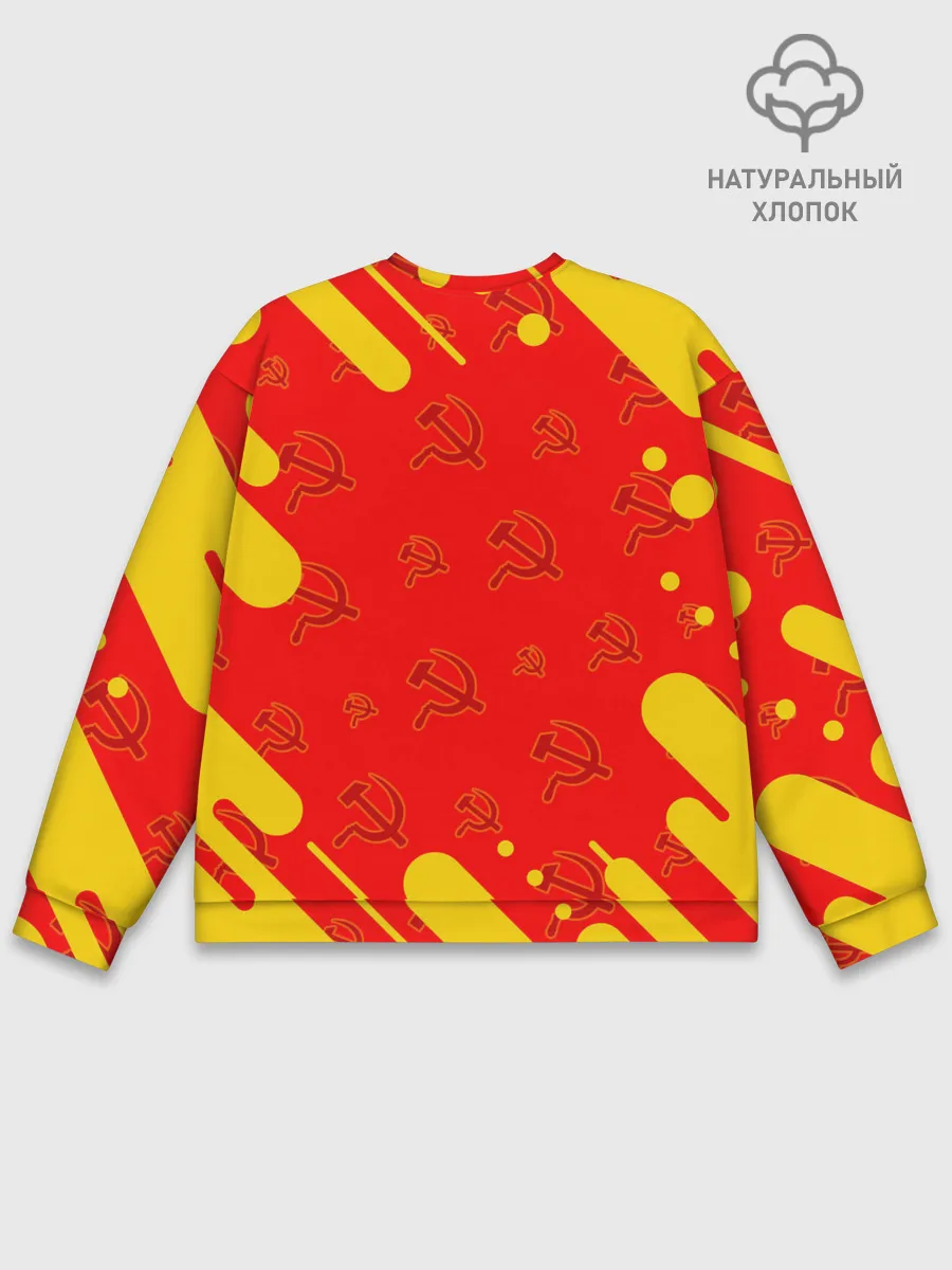 Мужской свитшот базовый / USSR / СССР