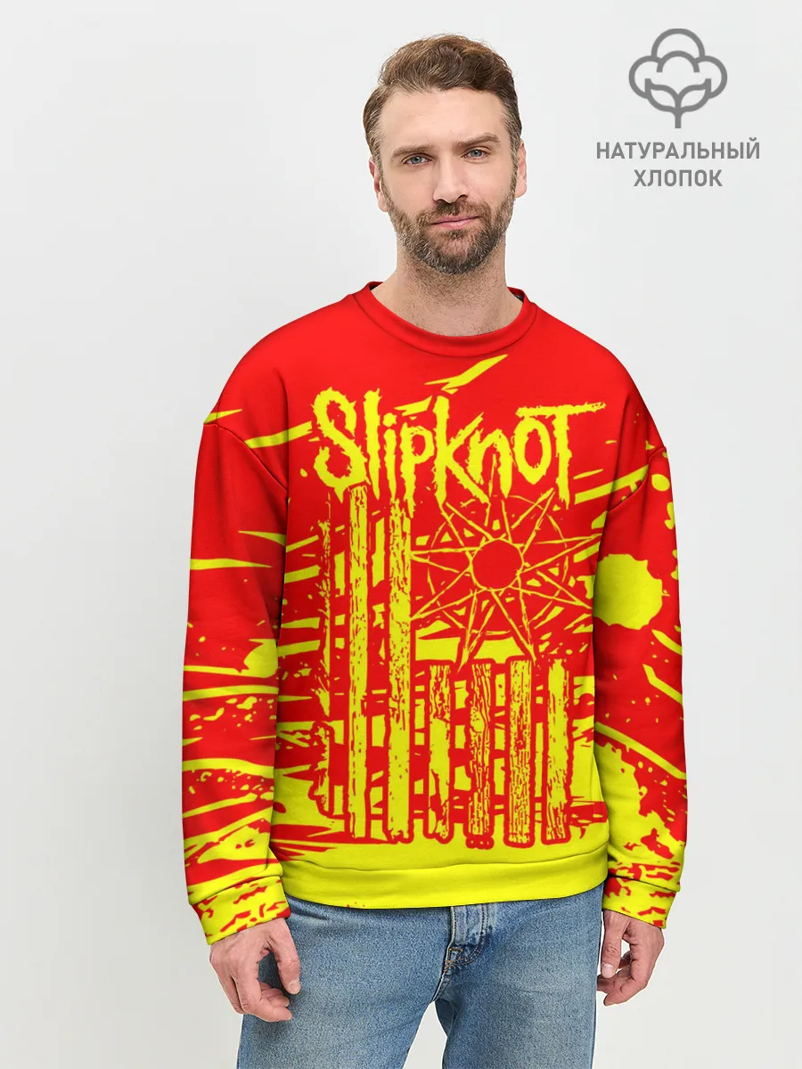 Мужской свитшот базовый / Slipknot