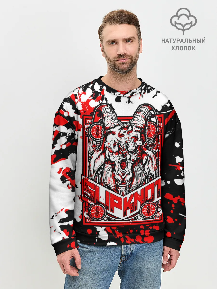 Мужской свитшот базовый / Slipknot