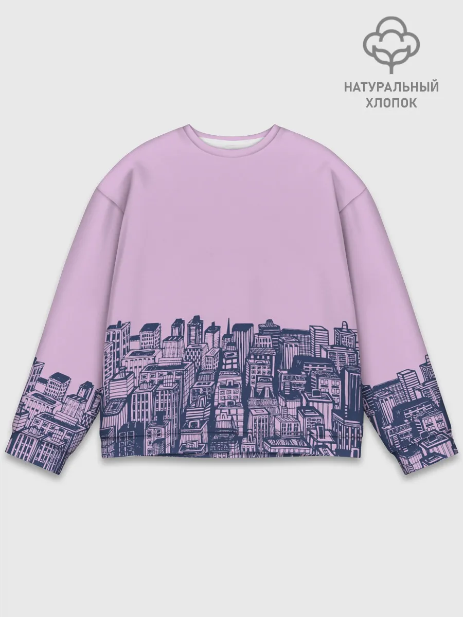 Мужской свитшот базовый / город