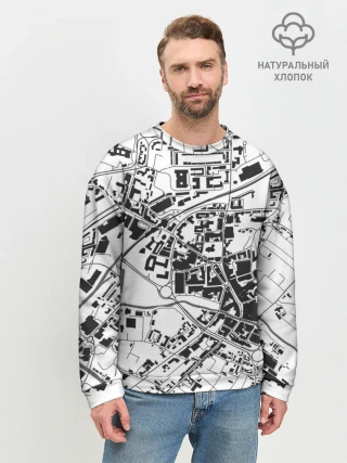 Мужской свитшот базовый / генплан