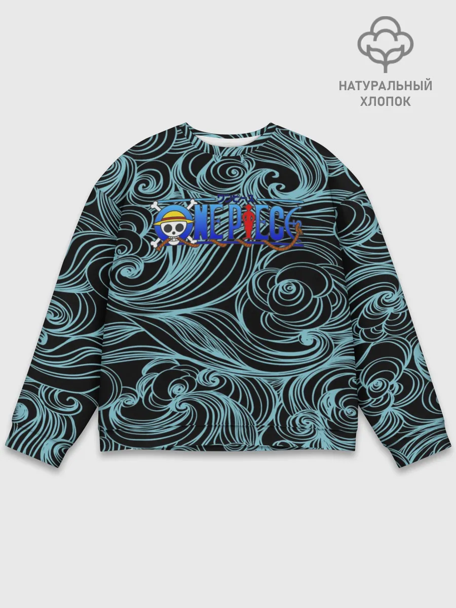 Мужской свитшот базовый / Ван Пис | One Piece