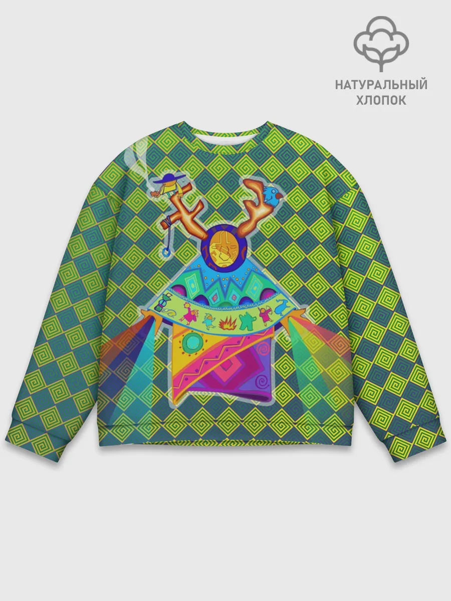 Мужской свитшот базовый / Шаман