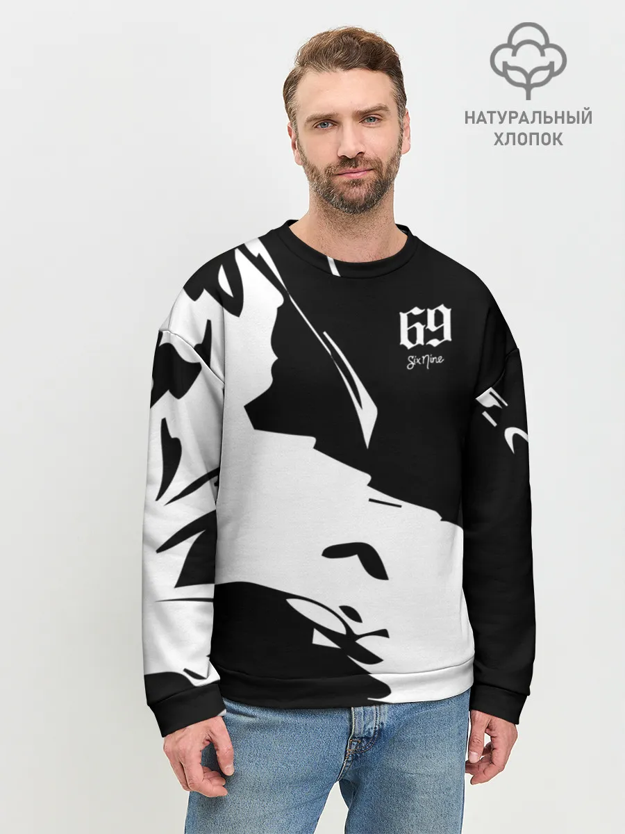 Мужской свитшот базовый / 6ix9ine Tekashi