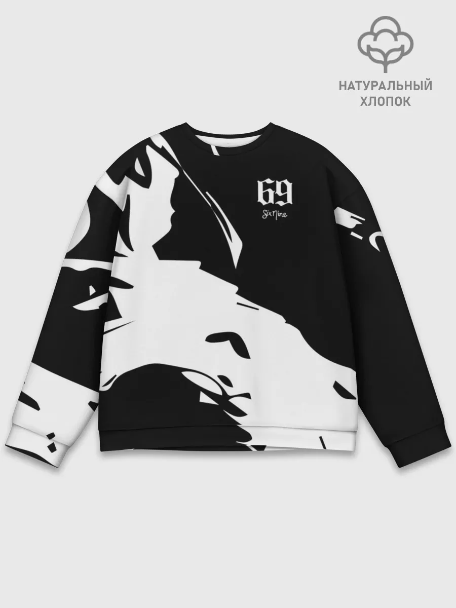 Мужской свитшот базовый / 6ix9ine Tekashi