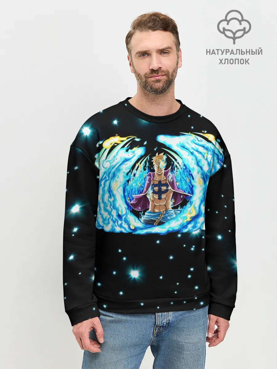 Мужской свитшот базовый / Ван Пис | Марко