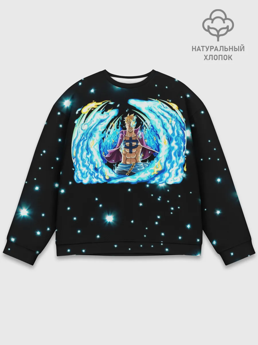 Мужской свитшот базовый / Ван Пис | Марко