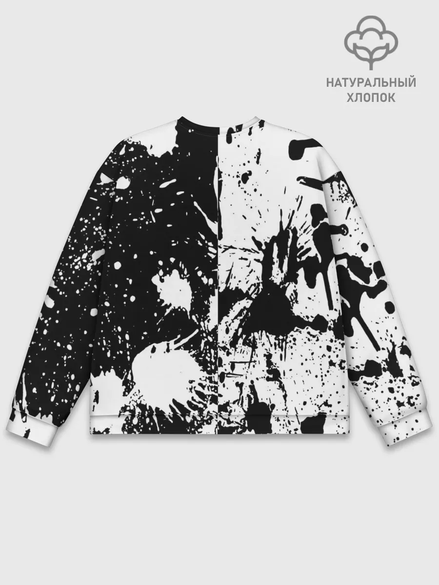 Мужской свитшот базовый / КРАСКА И НИЧЕГО ЛИШНЕГО!