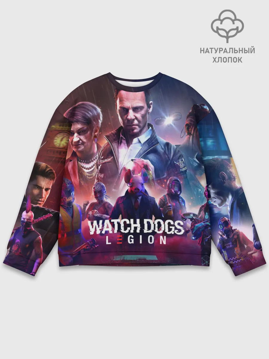 Мужской свитшот базовый / WATCH DOGS:LEGION