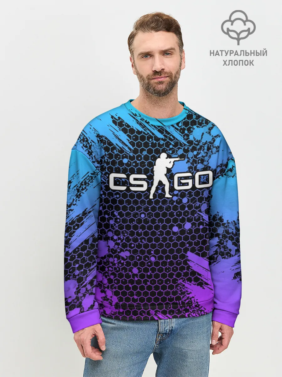 Мужской свитшот базовый / COUNTER STRIKE