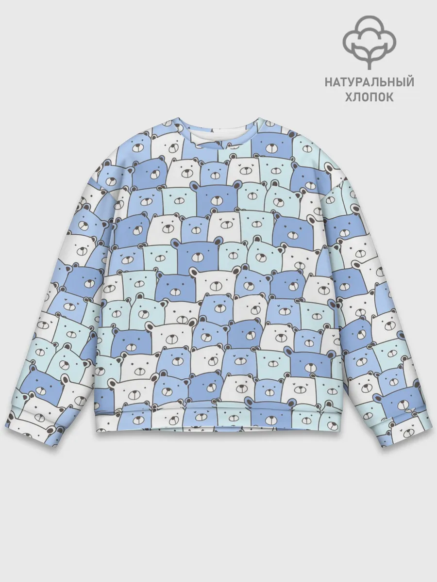 Мужской свитшот базовый / МИШКИ
