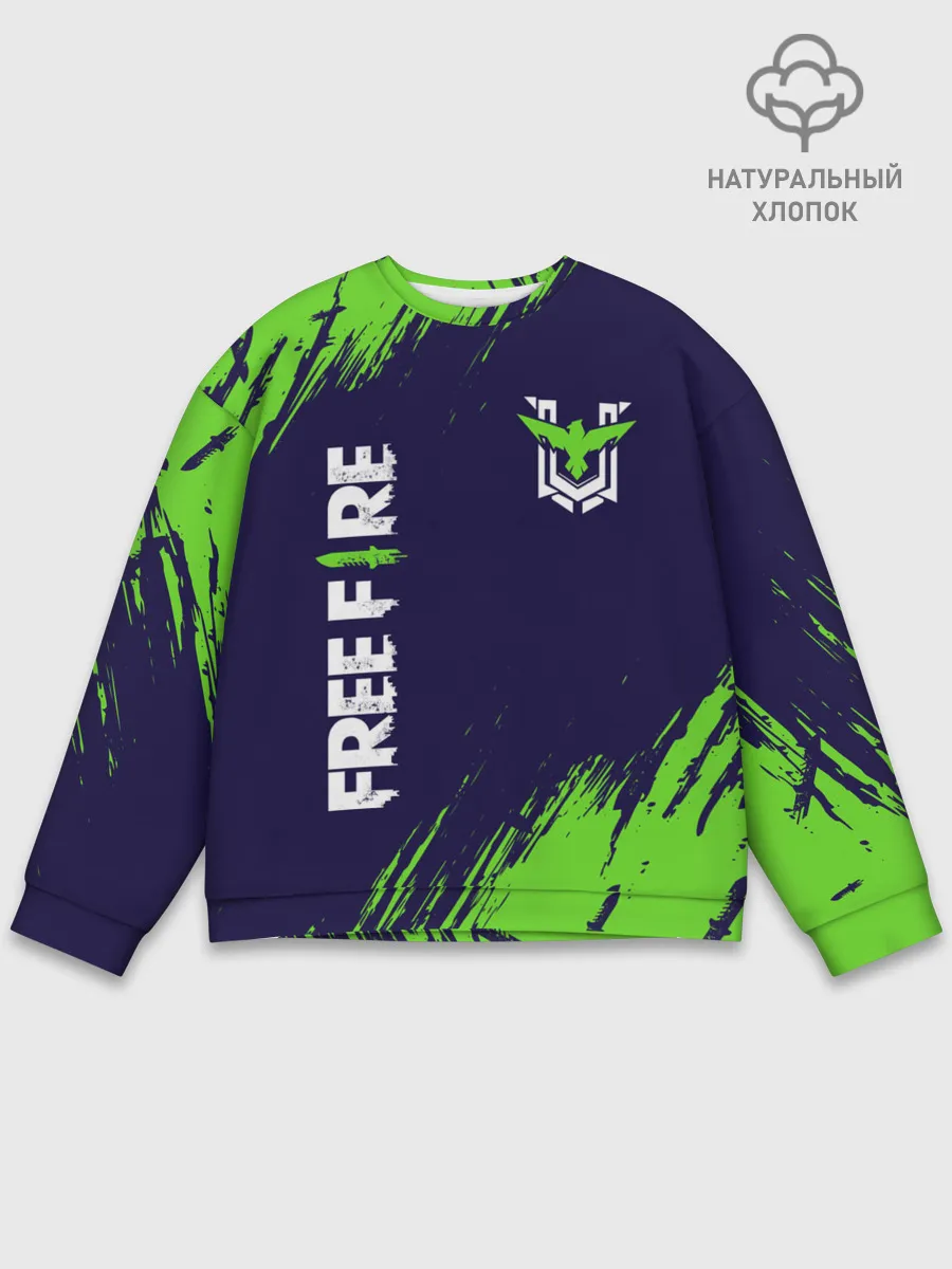 Мужской свитшот базовый / FREE FIRE / ФРИ ФАЕР