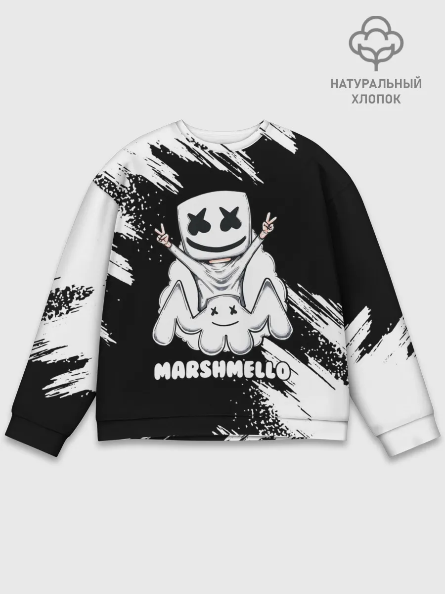Мужской свитшот базовый / MARSHMELLO