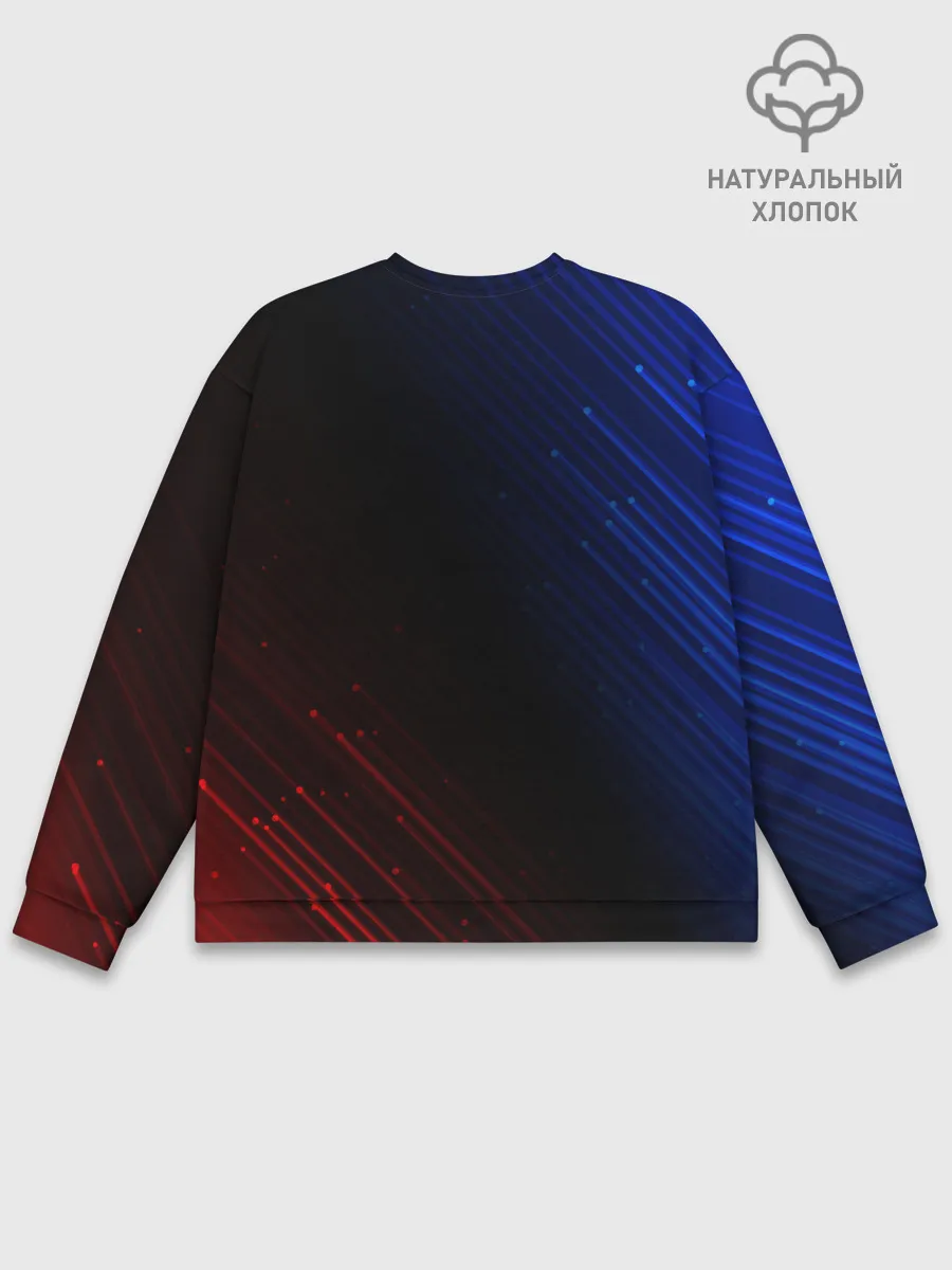 Мужской свитшот базовый / MERCEDES / МЕРСЕДЕС