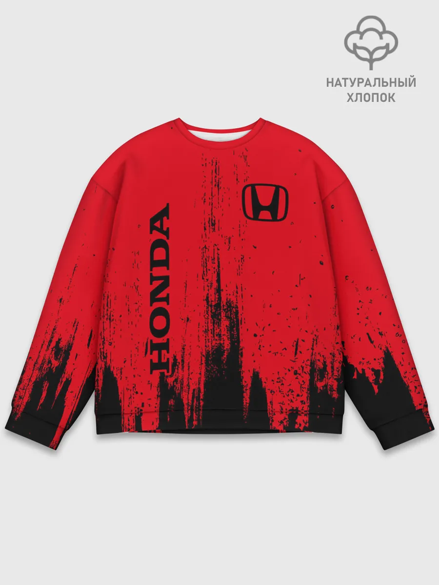 Мужской свитшот базовый / HONDA / ХОНДА