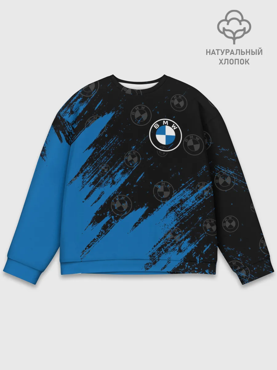 Мужской свитшот базовый / BMW / БМВ