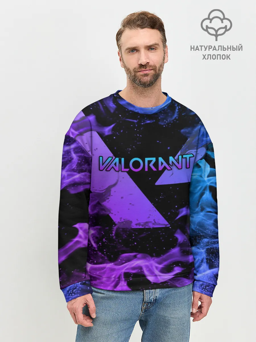 Мужской свитшот базовый / VALORANT