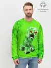 Мужской свитшот базовый / MINECRAFT CREEPER